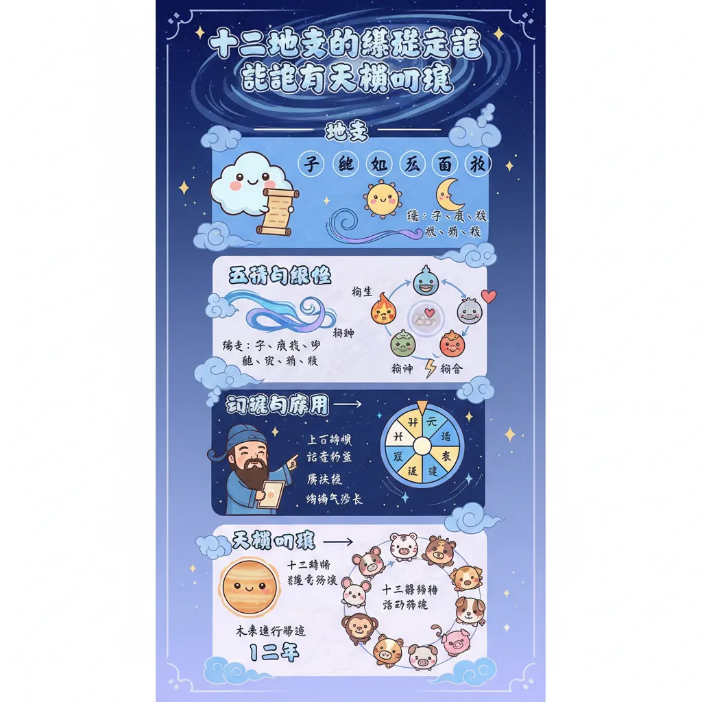 十二地支的基礎定義與天文起源