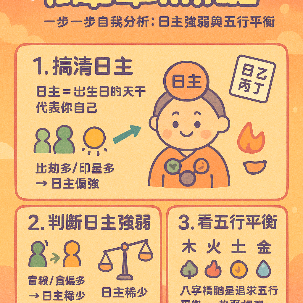 簡易八字搵用神攻略