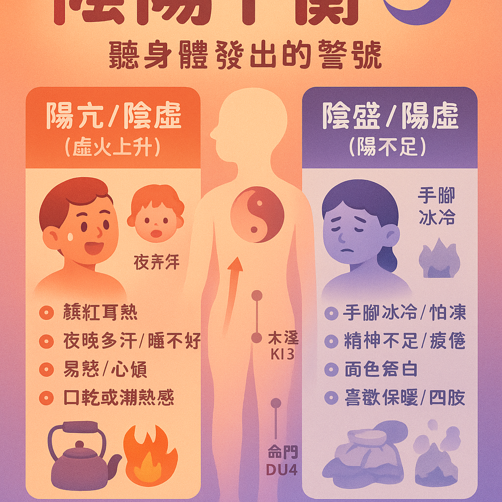 失衡嘅警號同調整方法